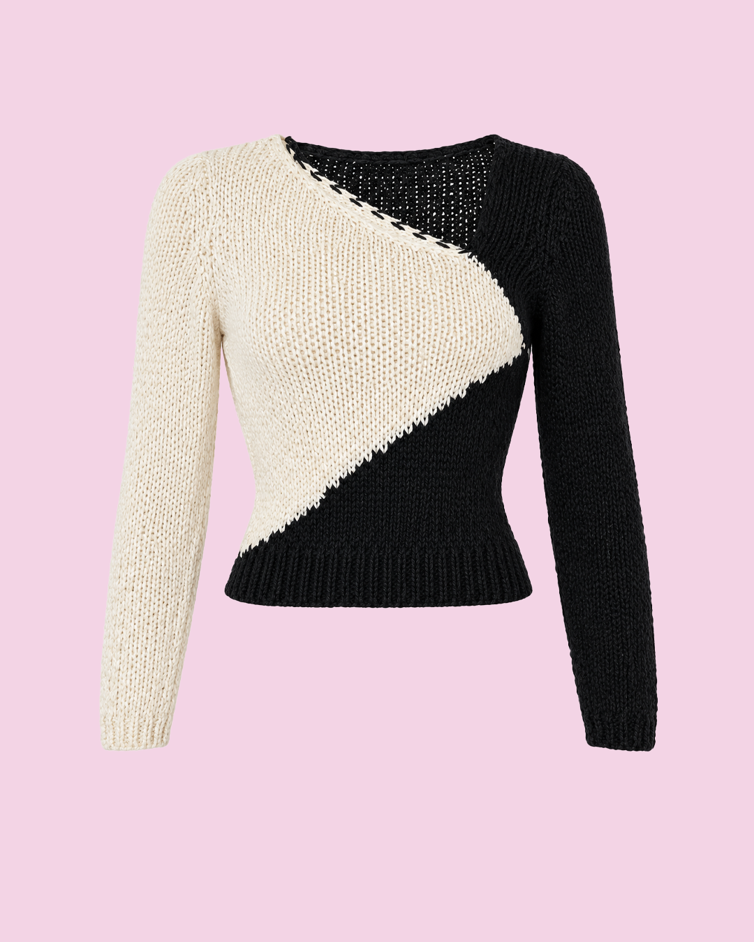 Color blocked Top