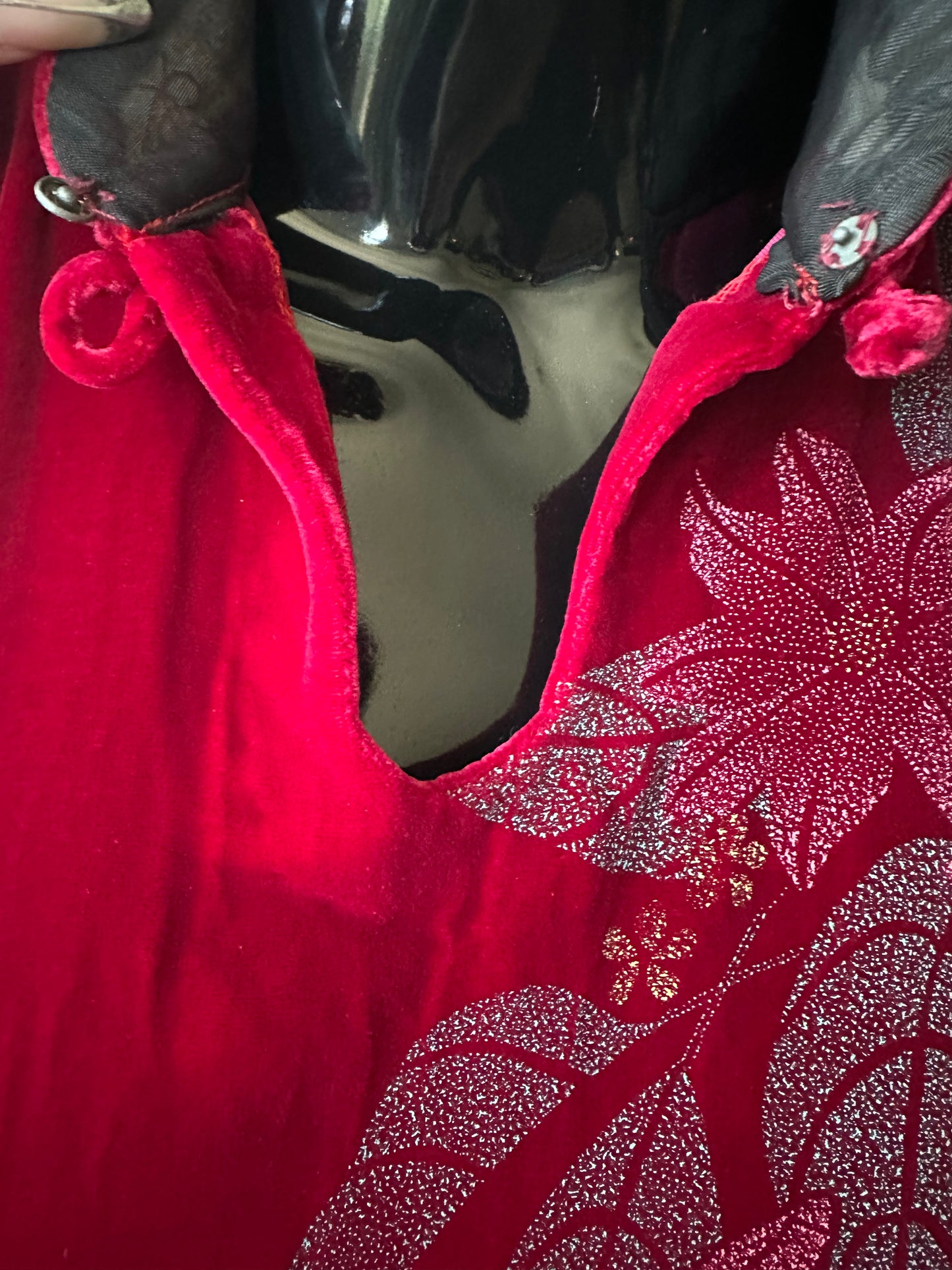 Floral Cheongsam Qipao Maxi Dress
