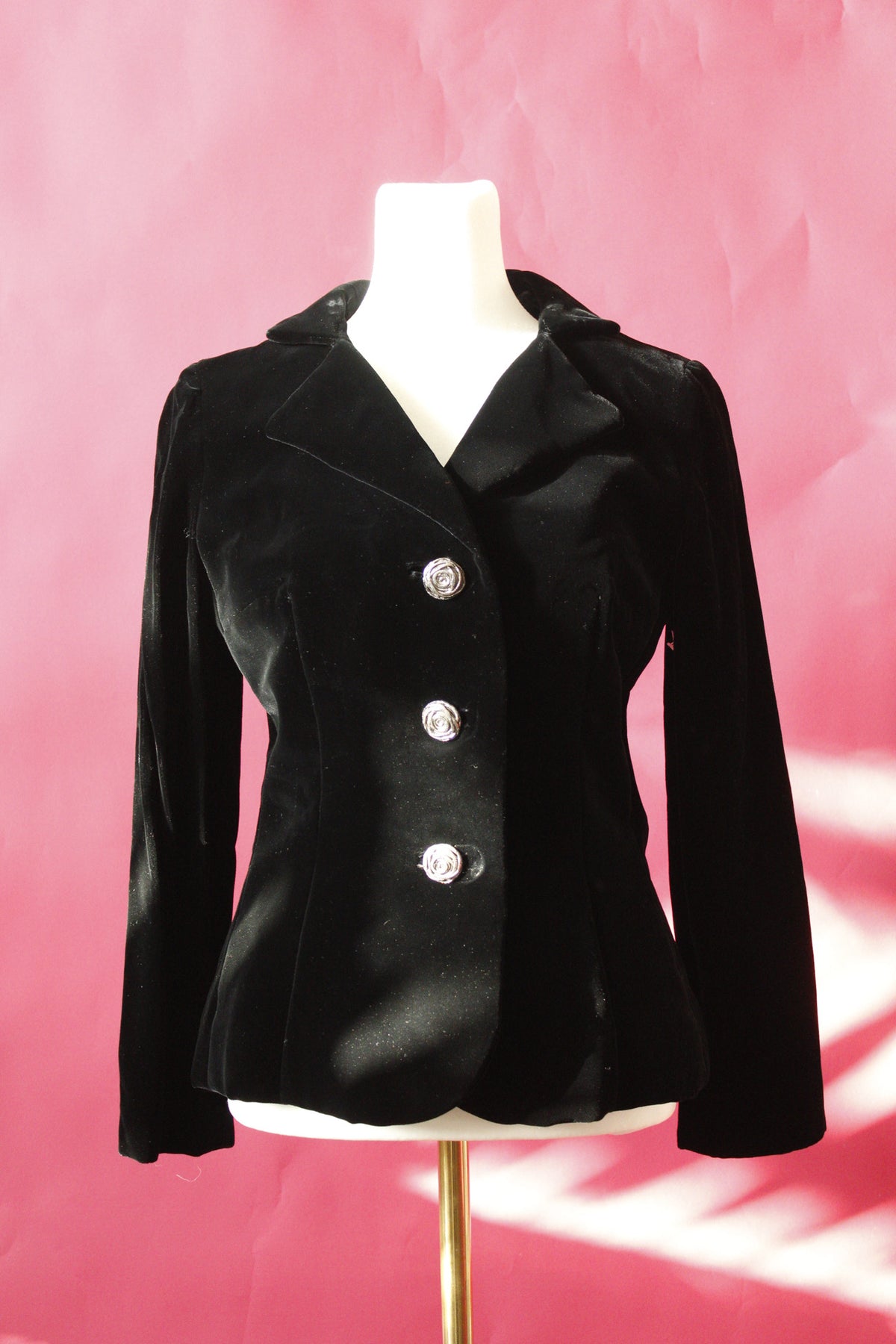 Black Velvet Blazer