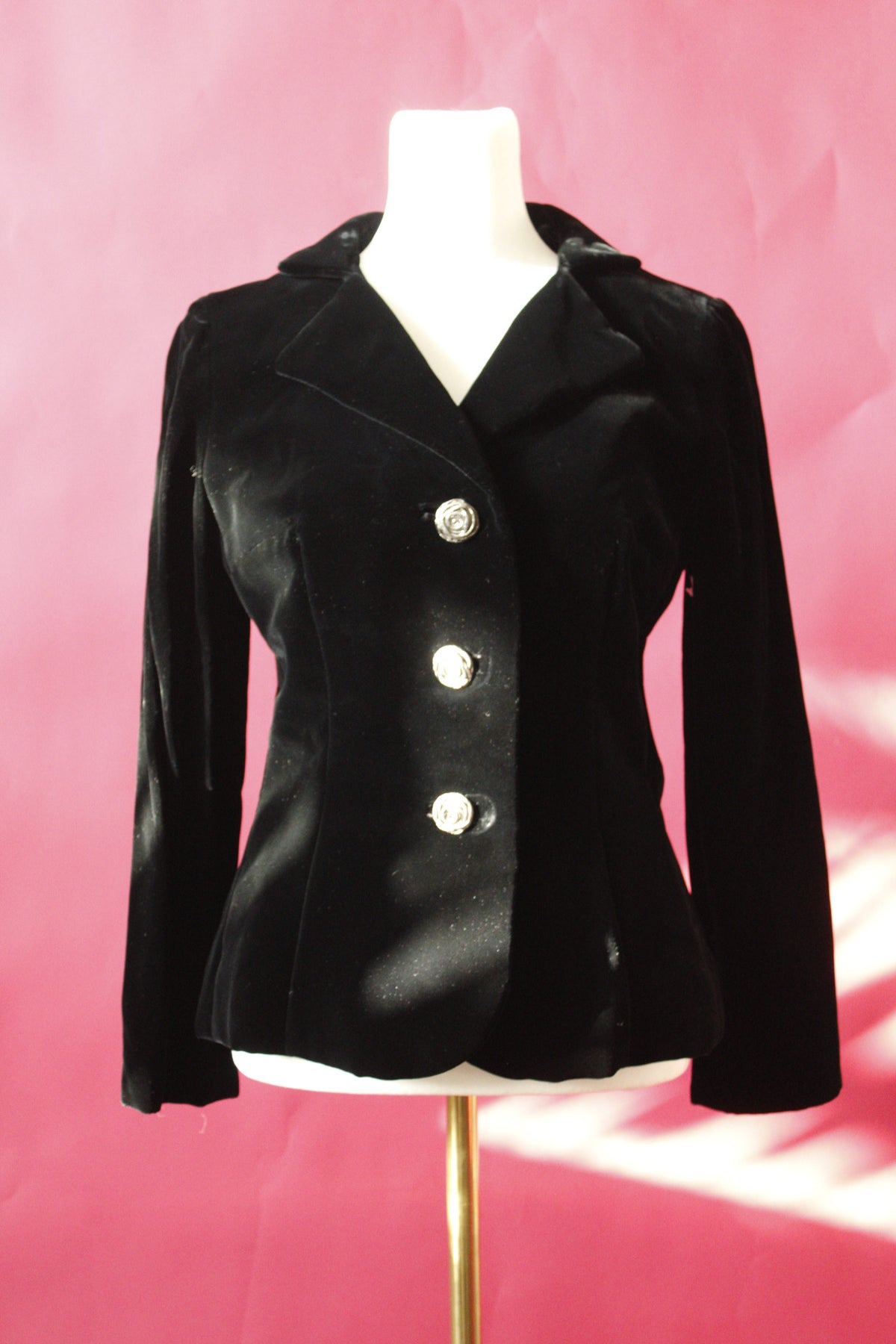 Black Velvet Blazer