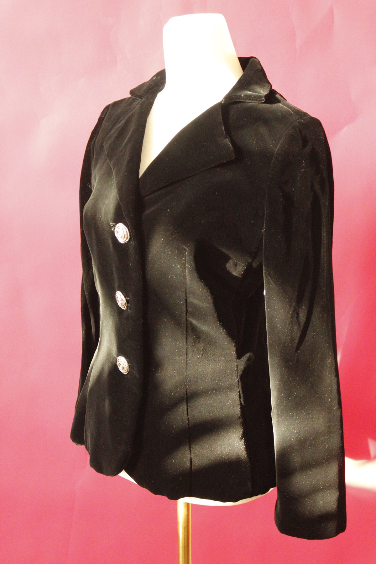 Black Velvet Blazer