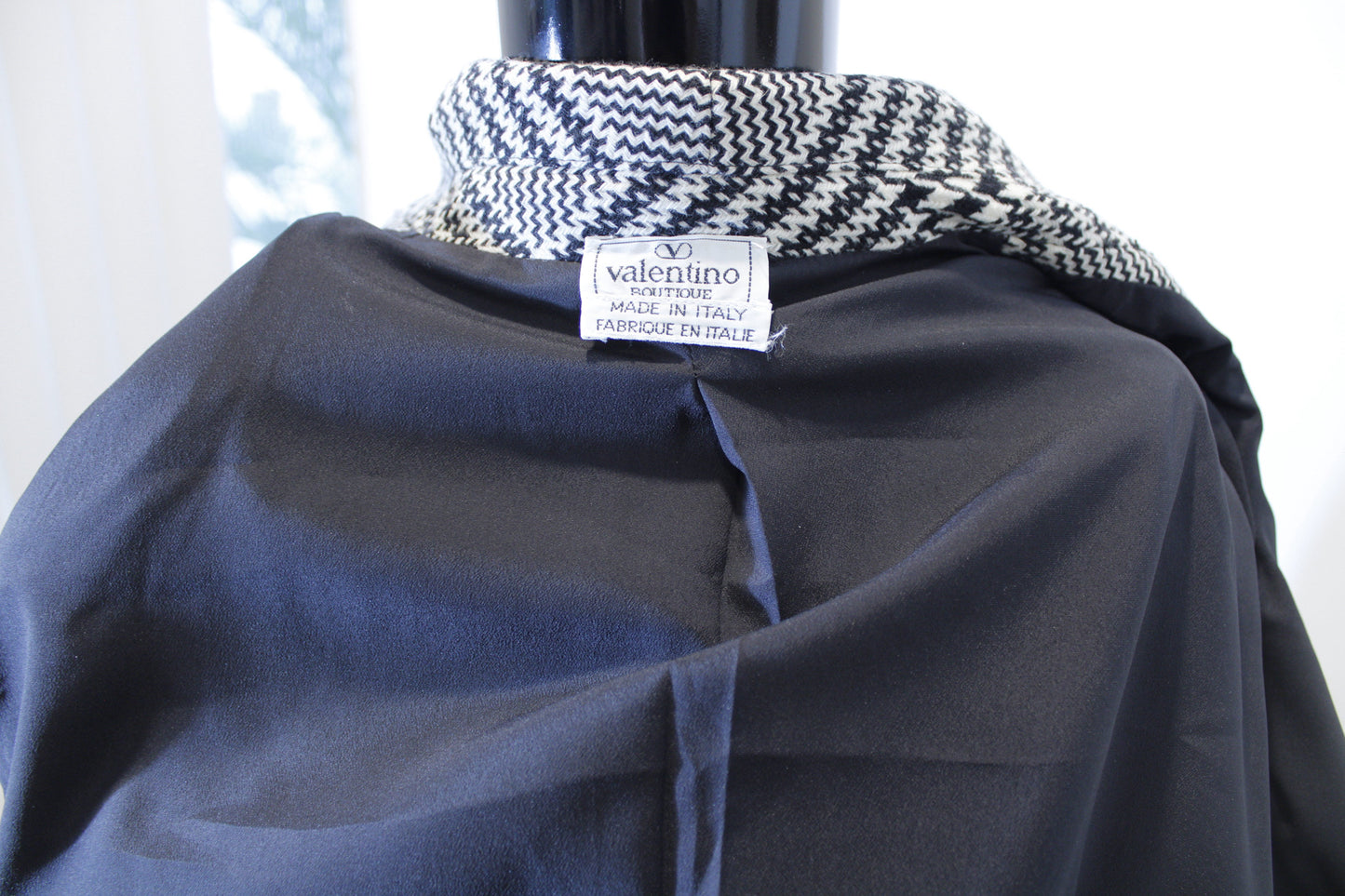 Houndstooth Blazer Skirt Set