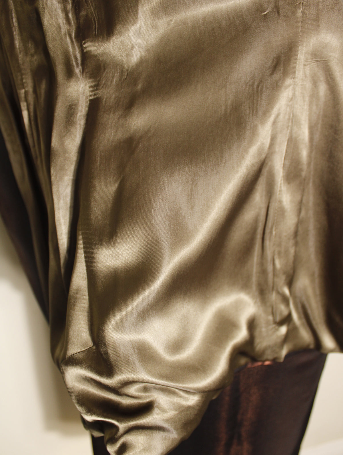 Metallic Skirt and Jacket Set