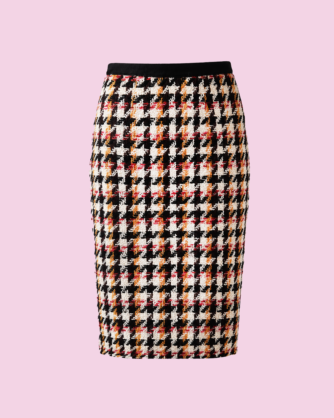 Vintage Wool Bouclé Pencil Skirt