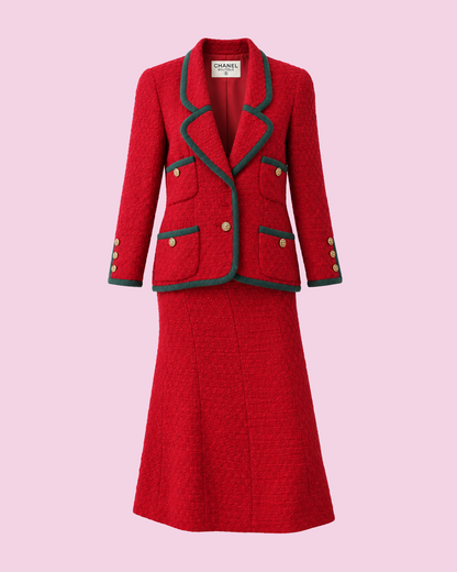 Tweed Jacket and Skirt Set-Vintage Chanel