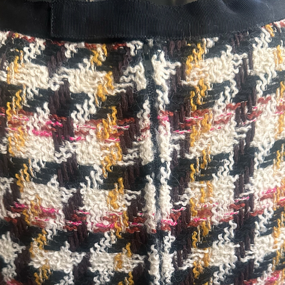 Vintage Wool Bouclé Pencil Skirt
