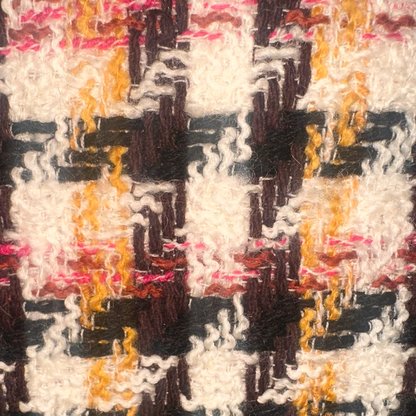 Vintage Wool Bouclé Pencil Skirt