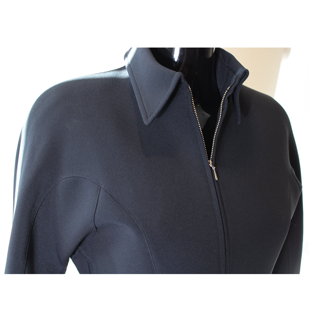 Black Batwing Jacket & Skirt Set