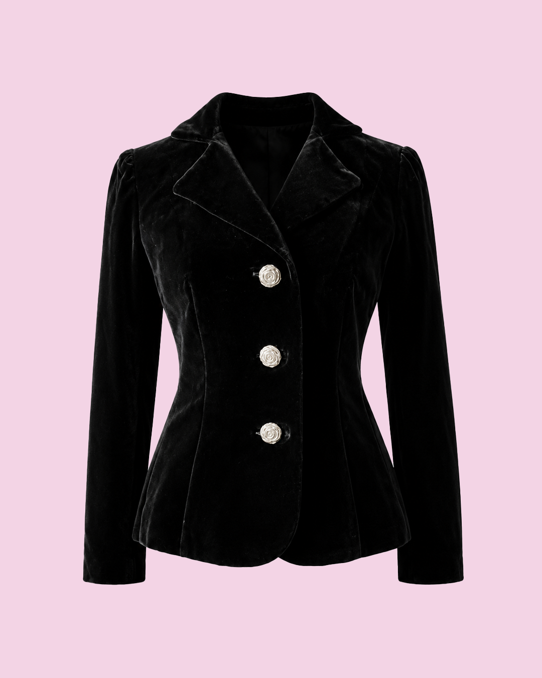 Black Velvet Blazer