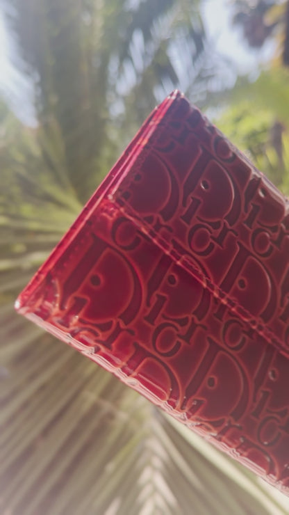90s Christian Dior Patent Leather Wallet